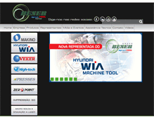 Tablet Screenshot of bener.com.br